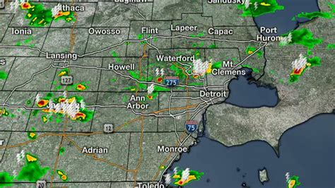 Most rain Saturday is done by game time in East Lansing. . Metro detroit weather radar